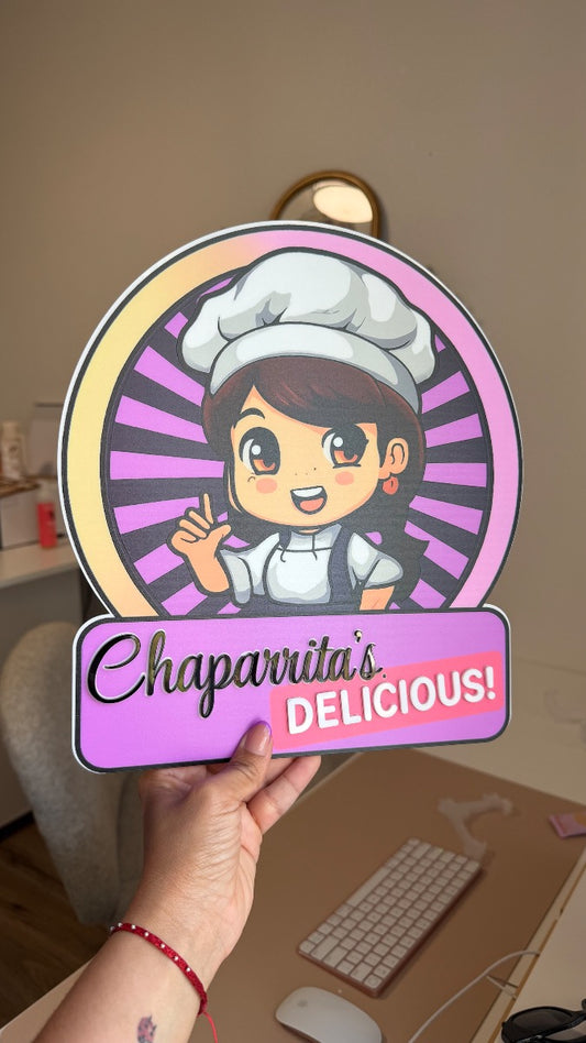 Custom Shape Acrylic Logo Sign