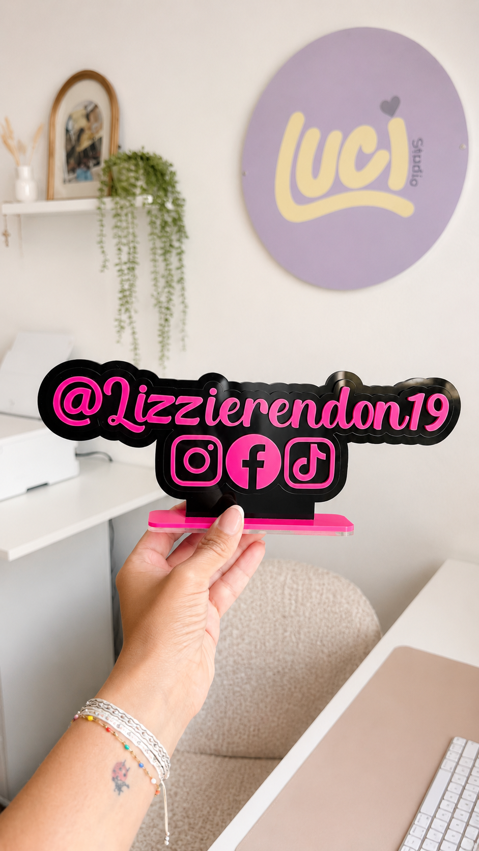 Custom Freestanding Acrylic Watermark