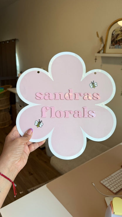 Custom Shape Acrylic Logo Sign