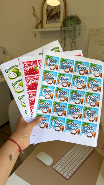Custom Waterproof Stickers