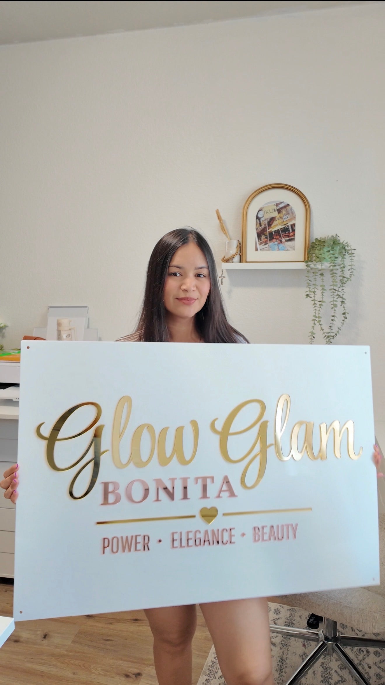 Custom Rectangle Acrylic Logo Sign